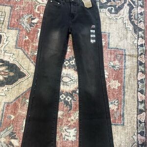Black boot cut Levi jeans 26 x 32